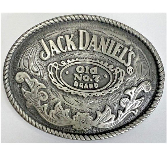 Jack Daniel's Old No. 7 Brand Trophy Belt Buckle - Picture 1 of 3